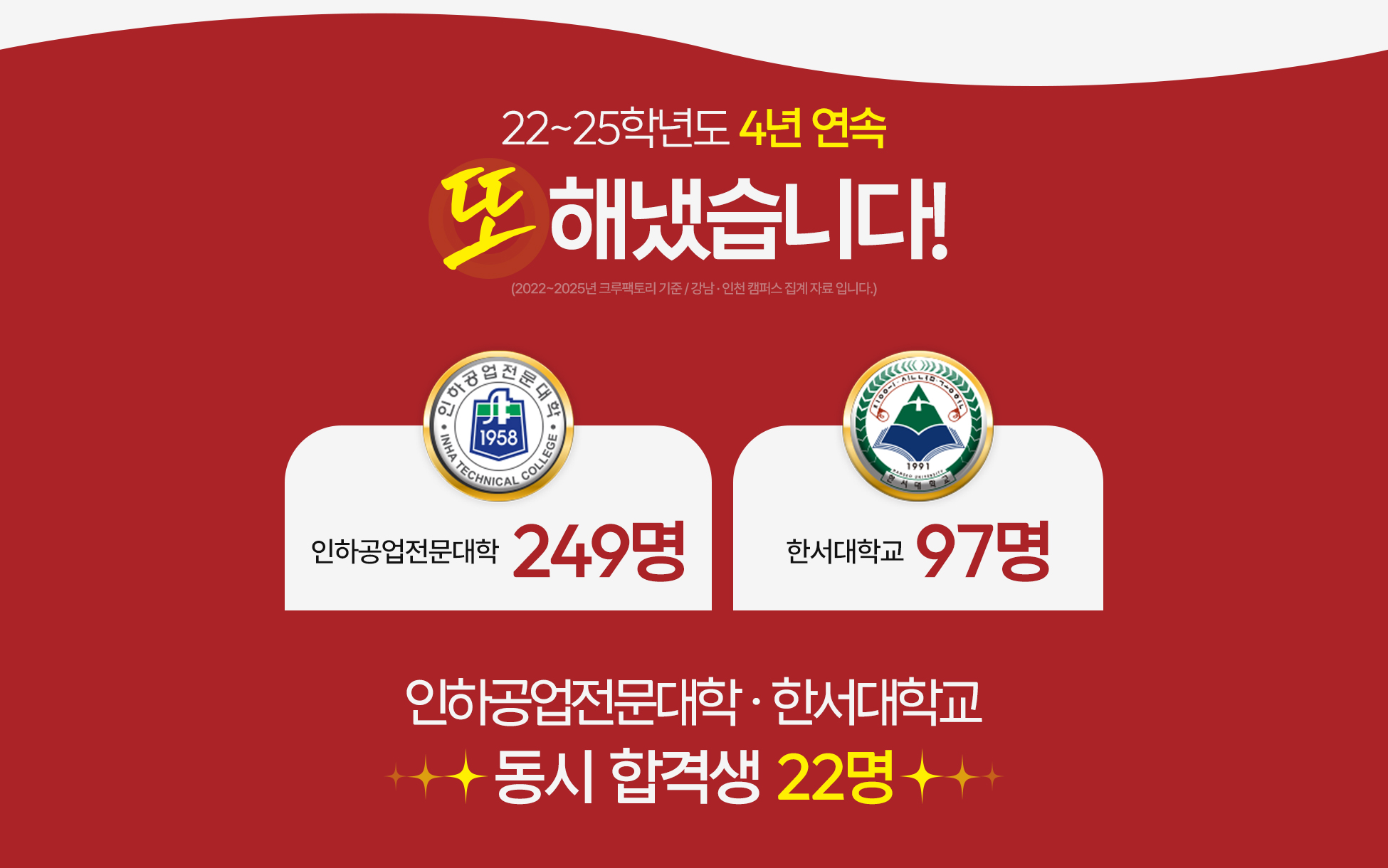 고1 ~ 고3 신규 개강반